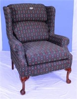 Queen Ann Wing Back Arm Chair