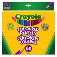 Crayola 60 Coloured Pencils