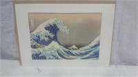 Great Wave Print - Views Of Fuji By H. O .