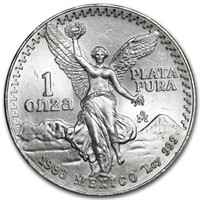 1983 Mexico 1 Oz Silver Libertad Bu