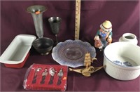 Assorted Lot Kitchen Supplies And Home Decor