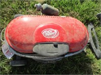 1562) Dr Pepper portable grill