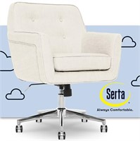 Serta Ashland Fabric Home Office Chair 33x25x28"