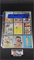 1967 Topps Baseball Cards: Approx 33 Different