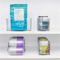 4-Pk iDESIGN Kitchen Bins