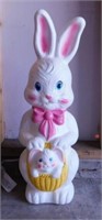 1995 Empire Easter Bunny Rabbit blow mold,
