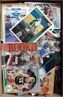 FLAT OF BASKETBALL CARDS