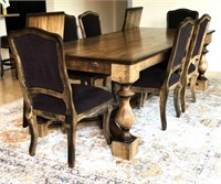 Canadel Solid Oak Dining Table