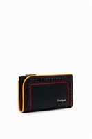 Desigual Elegant Black Two-Compartment Wallet