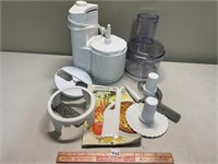 MOULINEX FOOD PROCESSOR WITH ATTACHMENTS