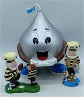 (T) Vintage 1995 Hershey Foods Hershey Candy Kiss