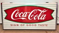Light Up Coca Cola Sign
