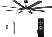 Ceiling Fans With Lights 60" Ceiling Fan With Remo