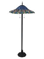 Tiffany Style Stained Glass  Floor Lamp