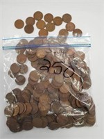 Bag of Approx. 250 Wheat Pennies