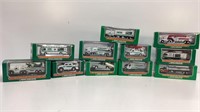 Hess trucks Miniatures, 11 pcs , 10 pc all new in