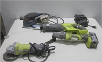 Ryobi Power Tools All Power On See Info