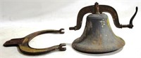 Early Cast Iron School Bell #2