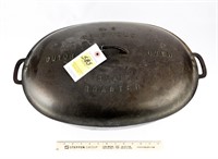 Griswold #9 Cast Iron Dutch Oven Oval Roaster &