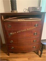 Curved Front Chest of Drawers