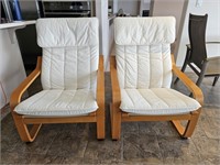 Ikea Linen Accent Chairs