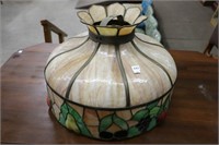 LARGE STAINGLASS HANGING LAMP SHADE 19X13