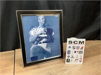 Mickey Mantle Signed 8x10 Framed Photo w COA