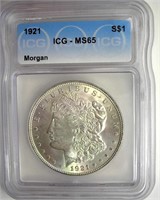 1921 Morgan PCI MS65