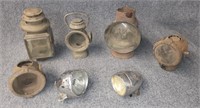 Antique Lamp Parts