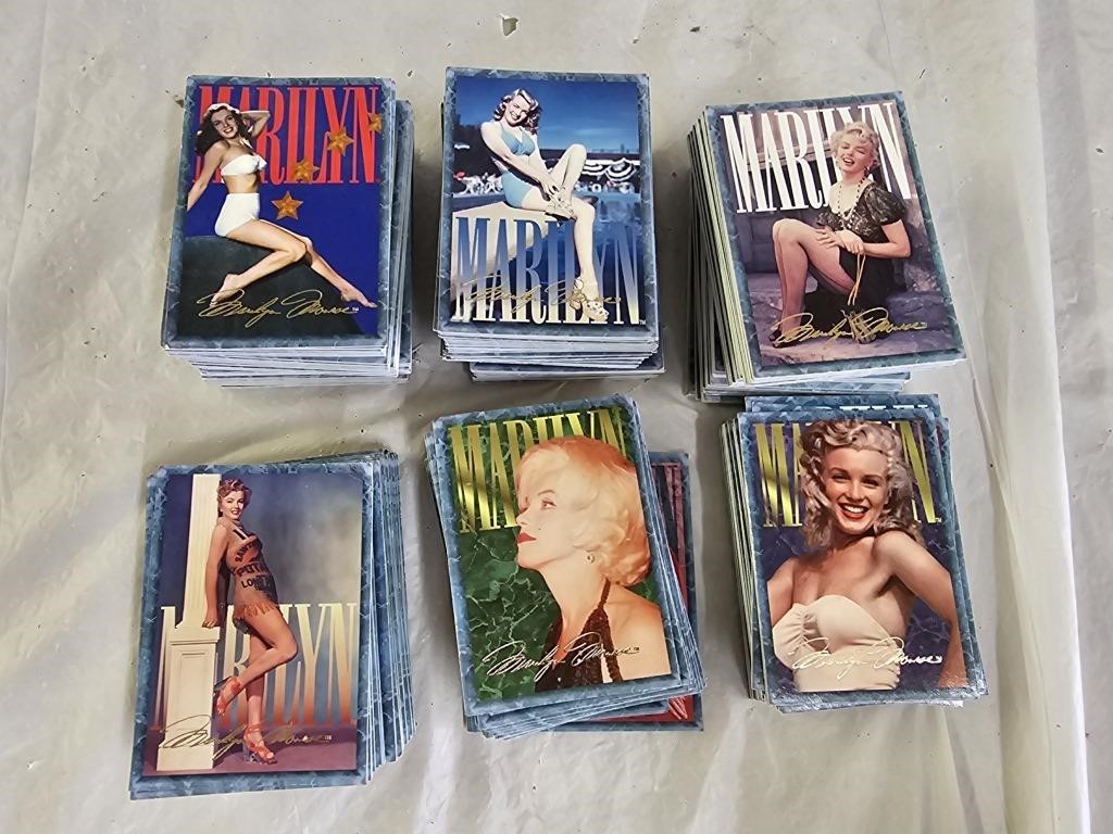 Large Assortment of Marilyn Monroe Trading Cards