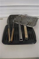 Broasting Pans, Grill Utensils