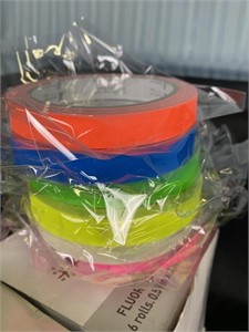 2 Boxes Of Grey Parrot Fluorescent Cloth Tape