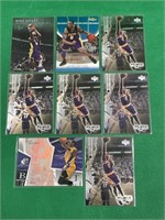 Lot Kobe Bryant, basketball cards, upper deck,