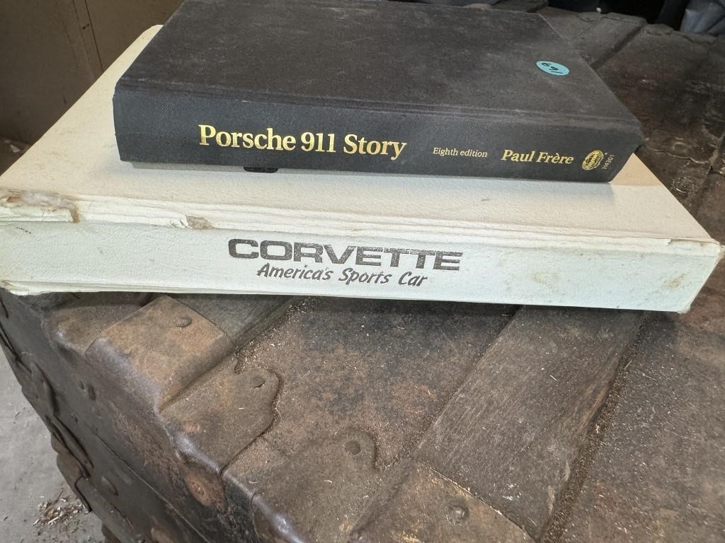 PORSCHE & CORVETTE BOOKS