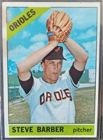 1966 Topps Steve Barber #477 Baltimore Orioles