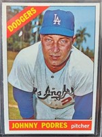 1966 Topps Johnny Podres #468 Los Angeles Dodgers