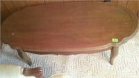 Beautiful vintage cherry wood coffee table
