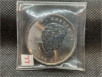 2014 ELIZABETH II CANADA SILVER LEAF