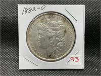 1882-O MORGAN SILVER DOLLAR