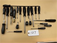 Snap-on Assorted Screwdrivers and Nut Drivers