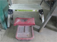 MAC Mechanics Stool + Alum. Work Platform