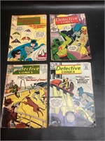 Detective Comics 244,245,254 & 263, Grade 1.0