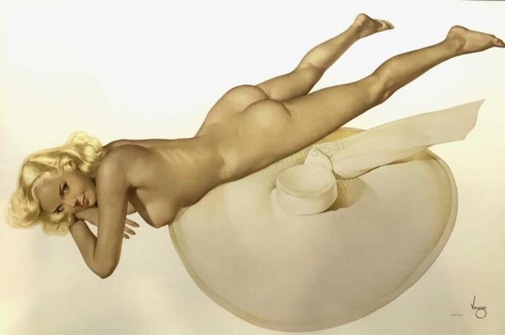 Mar 15 Olivia De Berardinis Nude Pin-up Collection