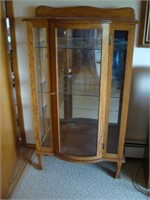 Glass Display Cabinet with key