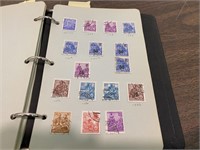 German Stamps in an album