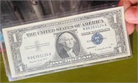 1957A $1 Silver Certificate Dollar Bill
