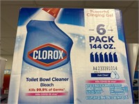 Clorox toilet bowl cleaner 6 ct