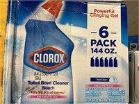 Clorox toilet bowl cleaner 6 ct