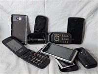 Lot of Old Cell Phones
