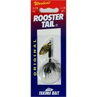 4PK Bait Worden's Single Hook Rooster Tail AZ49